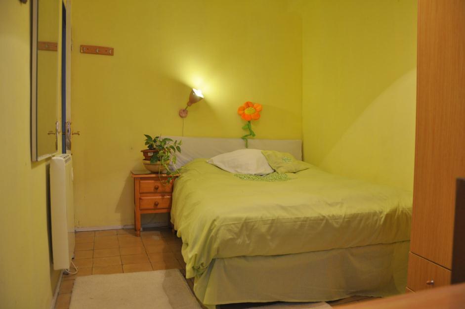 bright room flat with terrace_amplia y luminosa habitación Madrid centro