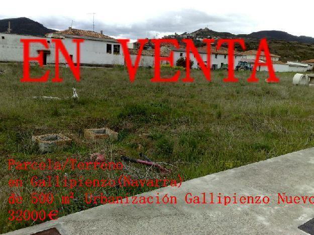 Terreno 0 dormitorios, 0 baos, 0 garajes, Urbanizable, en Gallipienzo, Navarra