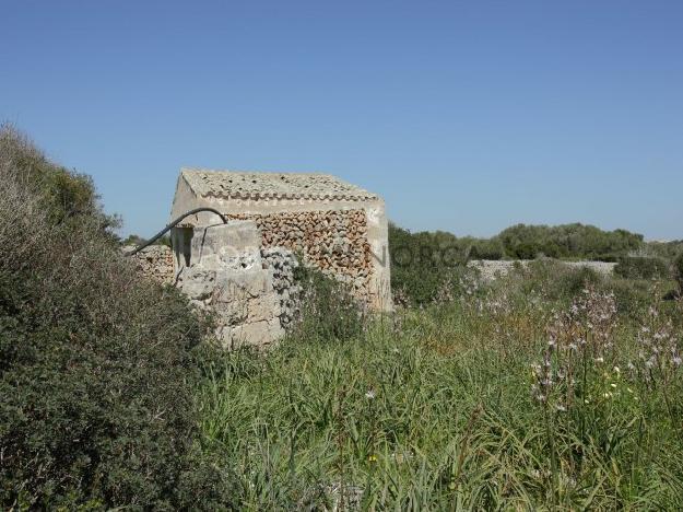 Terreno rustico con boyera para reformar en Sant Lluis Menorca